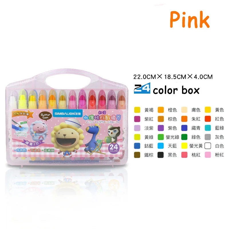 Washable Crayons/Body Painting Colorful Silky Slip Water-Soluble Rotating /Rotation Stick 24Color For Child
Washable Crayons/Body Painting Colorful Silky Slip Water-Soluble Rotating /Rotation Stick 24Color For Child