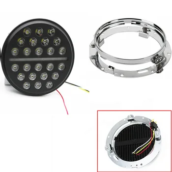 7" Motorcycle Headlight Round LED White DRL Waterproof Driving Head Lamp+Headlight Mounting Ring Bracket Accessories
7" Motorcycle Headlight Round LED White DRL Waterproof Driving Head Lamp+Headlight Mounting Ring Bracket Accessories