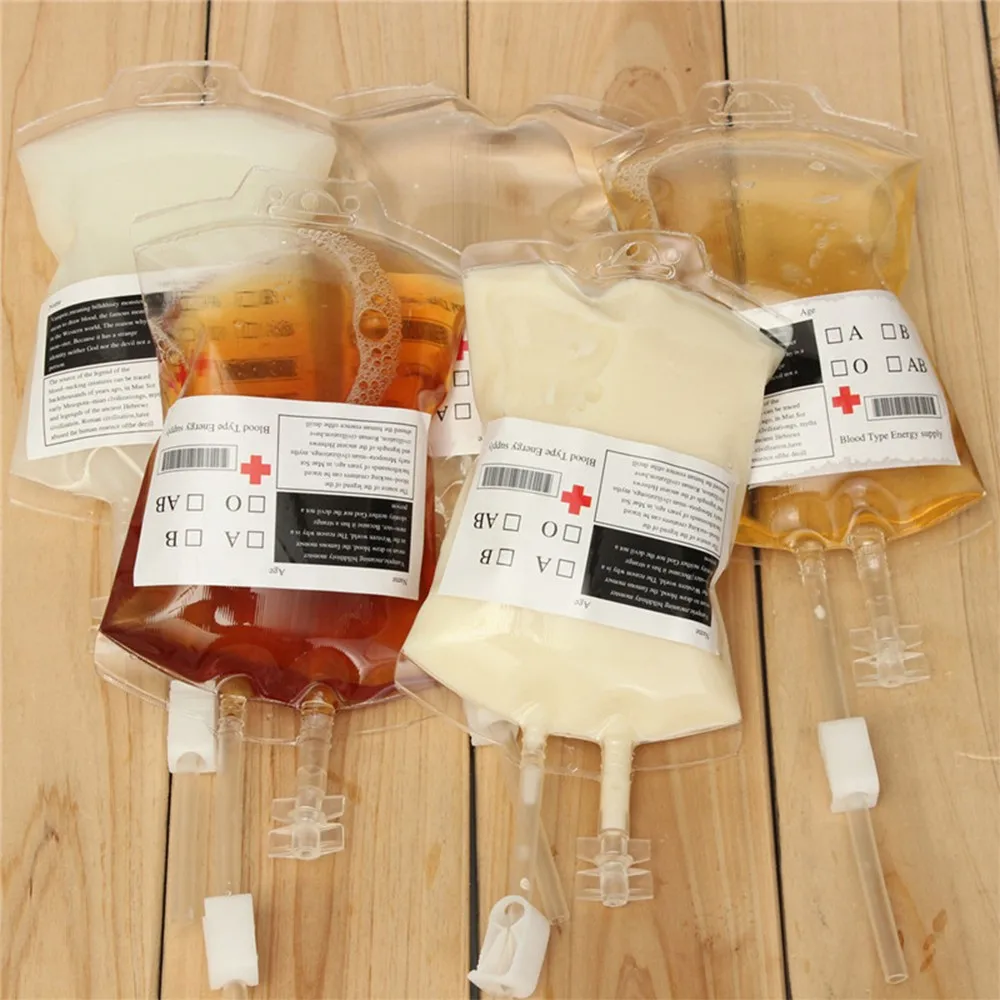 300ml Capacity Cosplay Funny Energy Blood Bag Reusable Drink Bottles Vampire Diaries Prop Party Supplies
300ml Capacity Cosplay Funny Energy Blood Bag Reusable Drink Bottles Vampire Diaries Prop Party Supplies