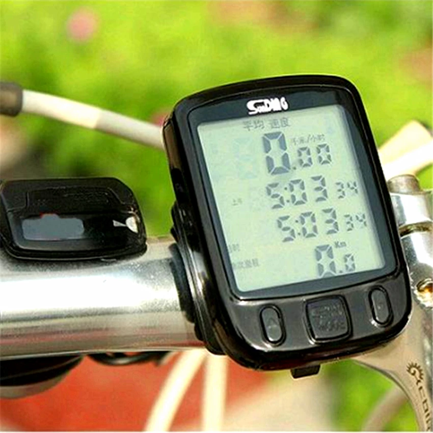 Waterproof Cycling Computer Bike Cycling Stopwatch Bicycle Speedometer Odometer LCD Display MTB Odometer with Green Backlight
Waterproof Cycling Computer Bike Cycling Stopwatch Bicycle Speedometer Odometer LCD Display MTB Odometer with Green Backlight