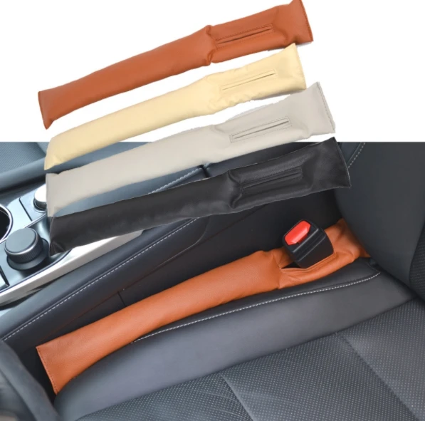 2 Pieces Front Car Seat Gap Stopper Leak Proof Stop Pad Filler Spacer Soft Mat Cushion Cover Comfortable Car Accessories
2 Pieces Front Car Seat Gap Stopper Leak Proof Stop Pad Filler Spacer Soft Mat Cushion Cover Comfortable Car Accessories