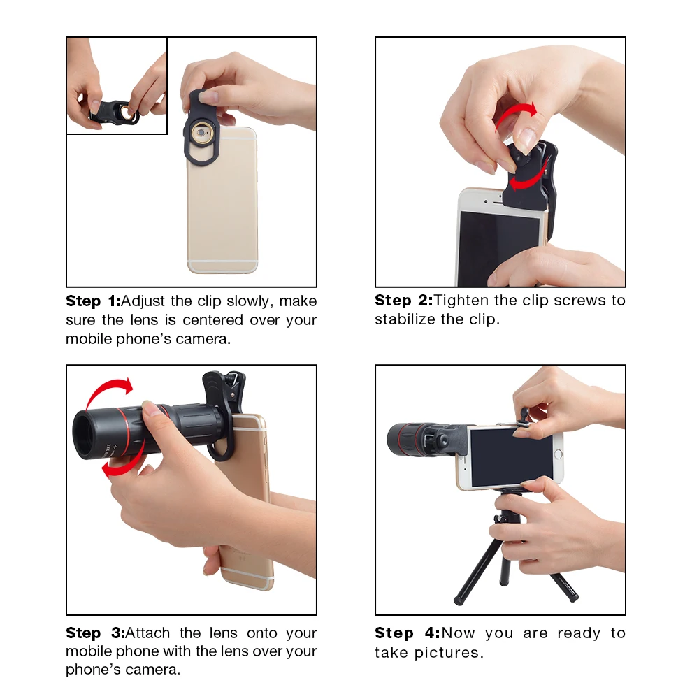 18X Telescope Zoom Mobile Phone Lens 5