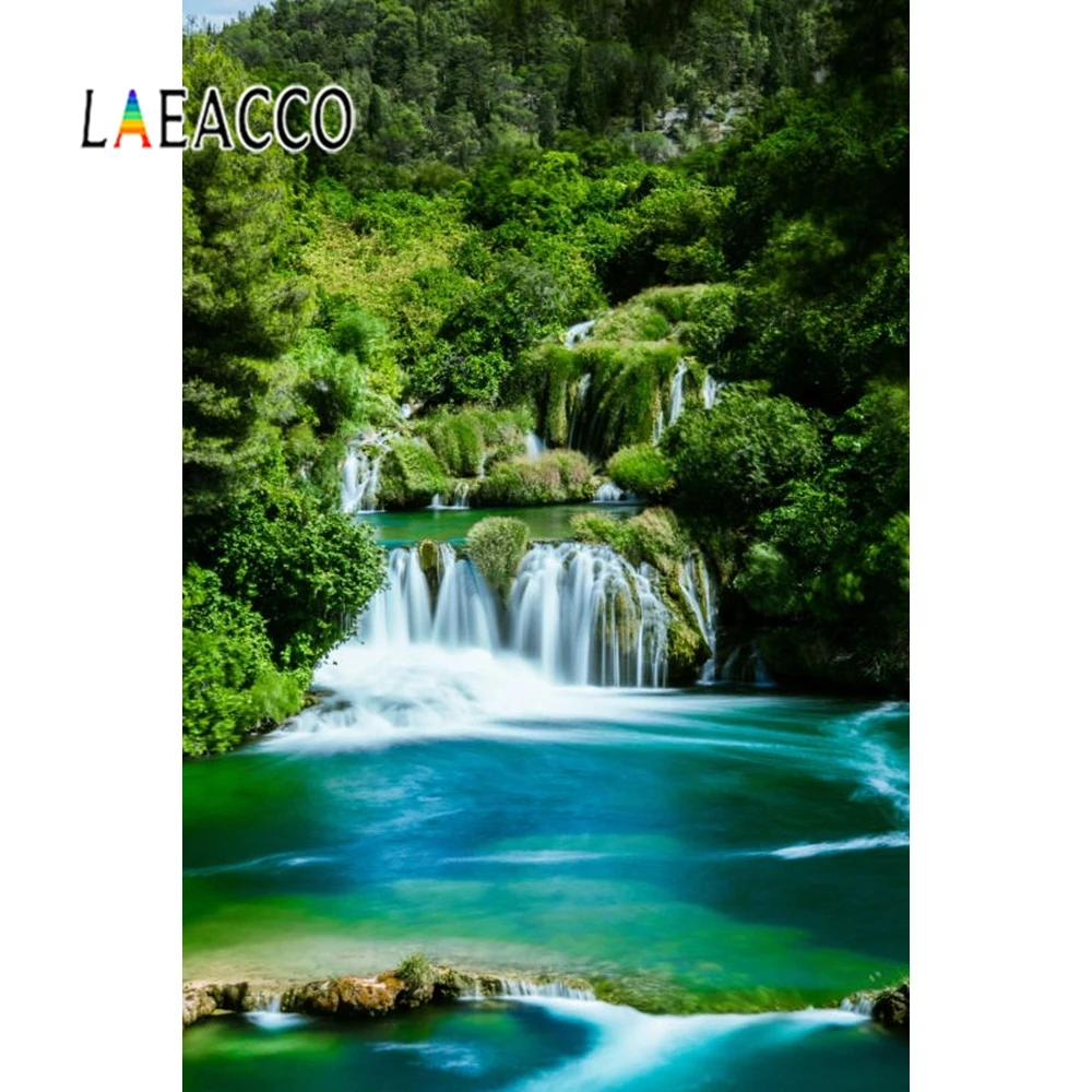 Laeacco Nature Photography Backdrops Waterfall River running water Tree View Scenery Photographic Backgrounds For Photo Studio
Laeacco Nature Photography Backdrops Waterfall River running water Tree View Scenery Photographic Backgrounds For Photo Studio