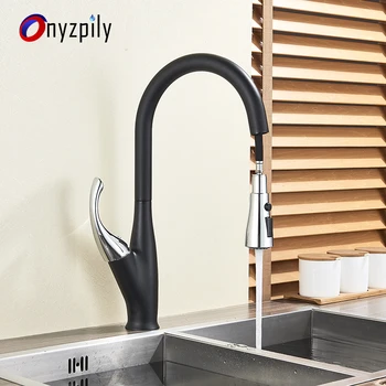 Pull Out Kitchen Faucet Black Oil Brush Sink Mixer Tap 360 degree Kitchen Faucet Rotation Torneira Cozinha Mixer Tap Kitchen Tap
Pull Out Kitchen Faucet Black Oil Brush Sink Mixer Tap 360 degree Kitchen Faucet Rotation Torneira Cozinha Mixer Tap Kitchen Tap