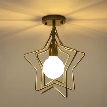 Nordic Concise Pentagram Led ceiling lights plafond lamp for home living room lights ceiling light fixture Kitchen lamps
Nordic Concise Pentagram Led ceiling lights plafond lamp for home living room lights ceiling light fixture Kitchen lamps