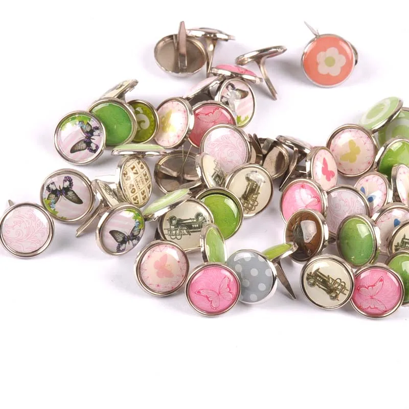 20Pcs Mix Pattern Round Brads Scrapbooking Embellishment Fastener Brad DIY Accessories Metal Crafts Decorations 15x15mm C2250
20Pcs Mix Pattern Round Brads Scrapbooking Embellishment Fastener Brad DIY Accessories Metal Crafts Decorations 15x15mm C2250