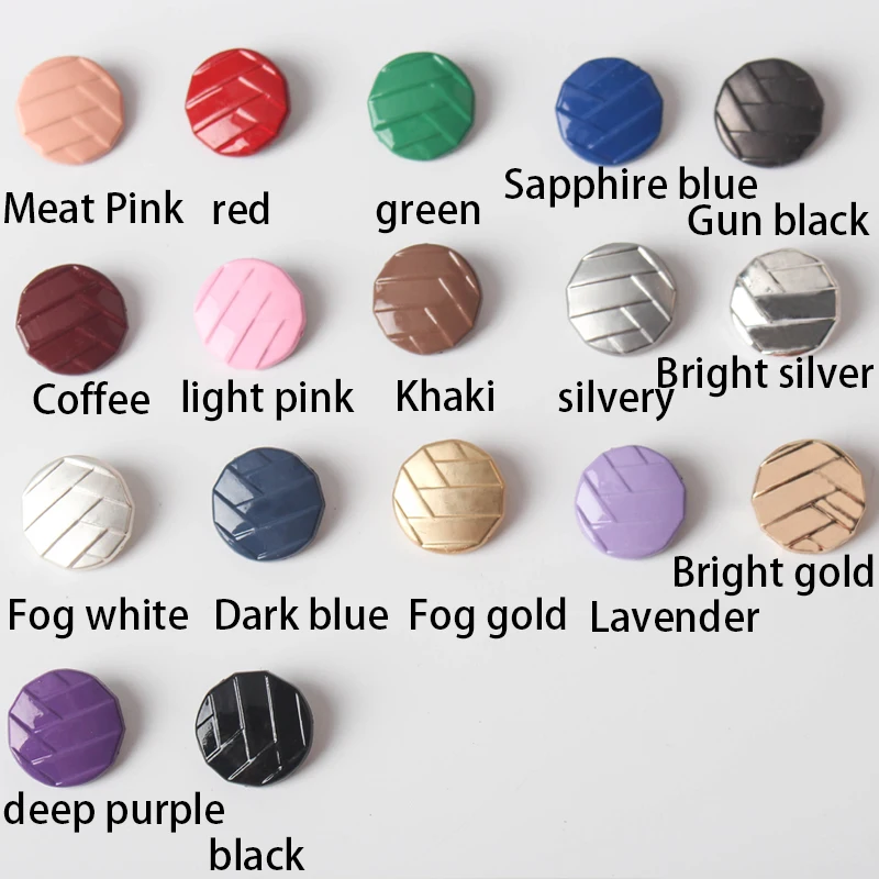 10pcs/lot 22mm High-grade 17colour metal buttons fashion decorative button for shirt coat sewing accessories scrapbooking DIY
10pcs/lot 22mm High-grade 17colour metal buttons fashion decorative button for shirt coat sewing accessories scrapbooking DIY