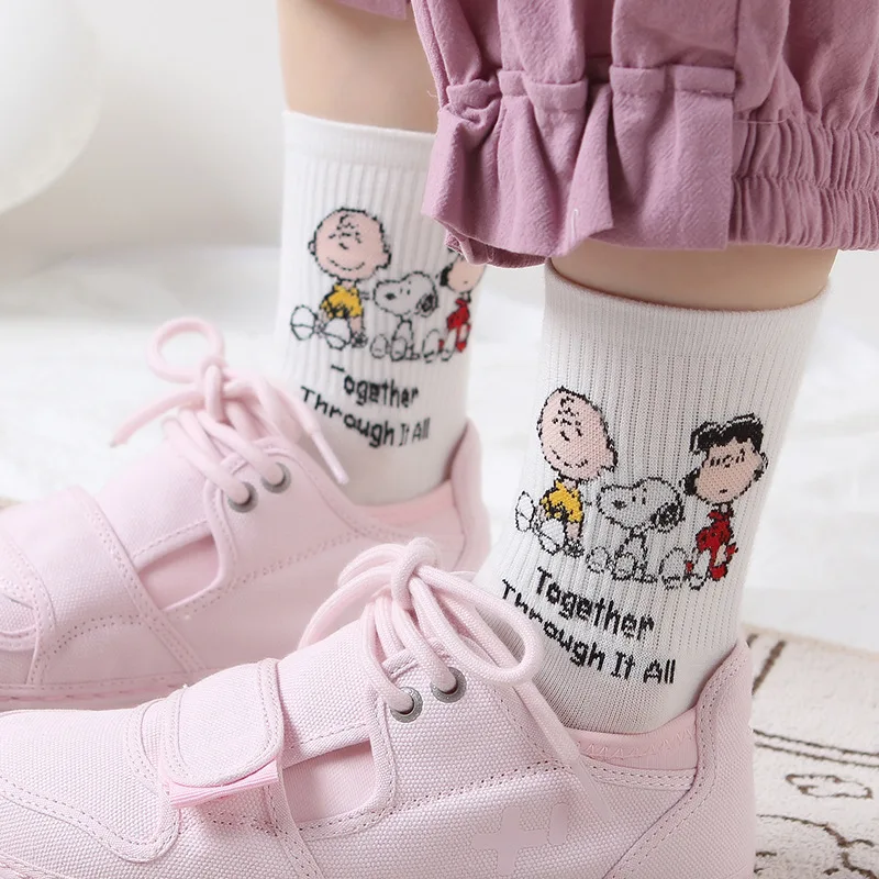 Harajuku Women Socks Snoopy Cartoon Socks Cotton Casual Baseball Skateboard Socks
Harajuku Women Socks Snoopy Cartoon Socks Cotton Casual Baseball Skateboard Socks
