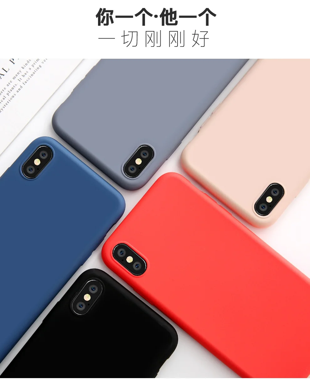 Brand NEW Soft Silicone Case for iPhone 7s 7plus x xr xsmax x Phone Cover Coque Fundas Shell Capas Hull Amazing Touch Feeling
Brand NEW Soft Silicone Case for iPhone 7s 7plus x xr xsmax x Phone Cover Coque Fundas Shell Capas Hull Amazing Touch Feeling