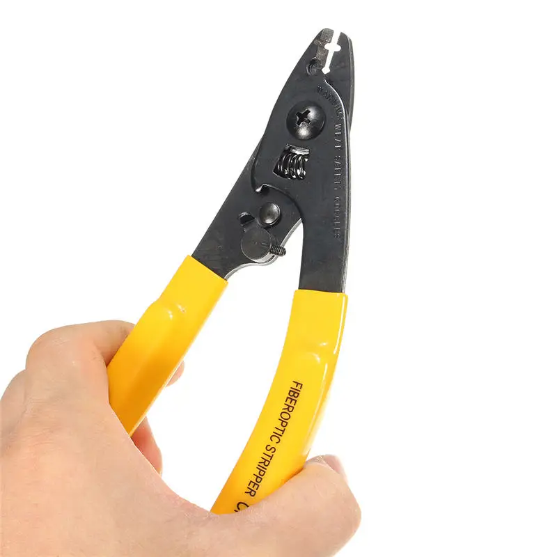 FTTH Stripping Pliers Fiberoptic Stripper CFS-2 Steel Wire Cable Cutter Strip Miller Fiber Optic 250um Coating Of 125um Fiber
FTTH Stripping Pliers Fiberoptic Stripper CFS-2 Steel Wire Cable Cutter Strip Miller Fiber Optic 250um Coating Of 125um Fiber