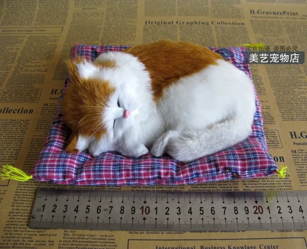 Имитация кота из полиэтилена и меха модель Кота Забавный подарок около 22 см x 20 см x 11 см
Имитация кота из полиэтилена и меха модель Кота Забавный подарок около 22 см x 20 см x 11 см