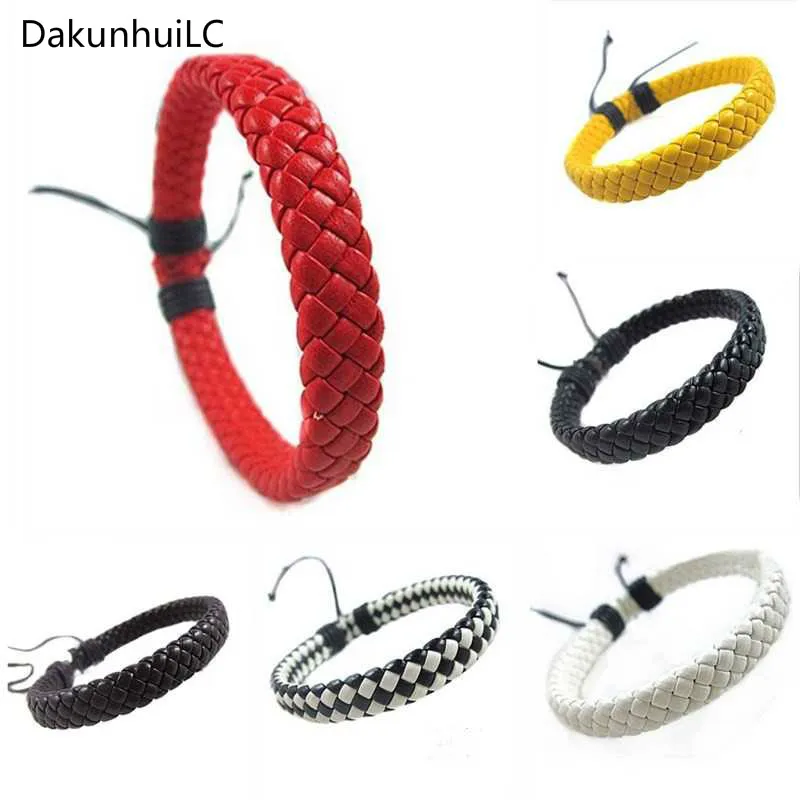 Cheap Hot Fashion Trendy Charm Bracelets Leather Jewelry Woven Rope Chain Comfortable Vintage Men Women Bohemia Wholesale Gift
Cheap Hot Fashion Trendy Charm Bracelets Leather Jewelry Woven Rope Chain Comfortable Vintage Men Women Bohemia Wholesale Gift