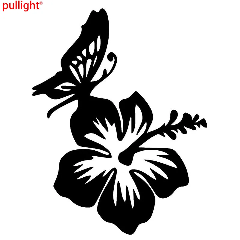Hibiscus and Butterfly Vinyl Car Styling Beautiful Stickers Fashion Personality Creative Classic Attractive Car Body Decal
Hibiscus and Butterfly Vinyl Car Styling Beautiful Stickers Fashion Personality Creative Classic Attractive Car Body Decal