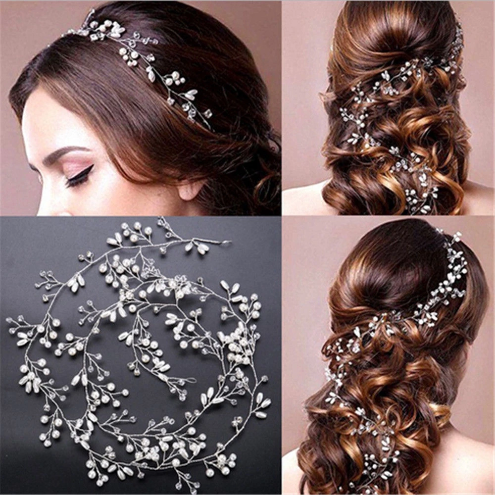 2019 Western Wedding Fashion Headdress For Bride Handmade Wedding Crown Floral Pearl Hair Accessories Hairpin Ornaments
2019 Western Wedding Fashion Headdress For Bride Handmade Wedding Crown Floral Pearl Hair Accessories Hairpin Ornaments