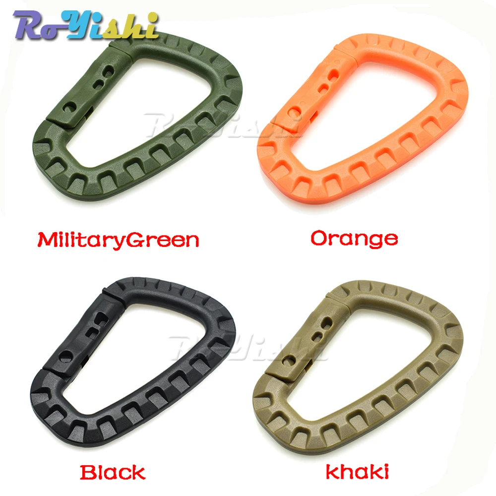 2pcs/pack D shape Mountaineering Buckle Snap Clip Plastic Steel Climbing Carabiner Hanging Keychain Hook
2pcs/pack D shape Mountaineering Buckle Snap Clip Plastic Steel Climbing Carabiner Hanging Keychain Hook