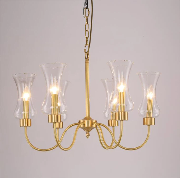 Restaurant Chandelier Northern Europe Industrial wind Luxury Modern Gold Glass Chandelier Living room lamp Stairs Long chande
Restaurant Chandelier Northern Europe Industrial wind Luxury Modern Gold Glass Chandelier Living room lamp Stairs Long chande