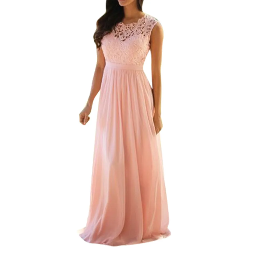 MUQGEW Women Dresses Lace Applique Tunic Summer Coral Long Dresses Wedding Guest Elegant Clothes vestidos de verano 2019
MUQGEW Women Dresses Lace Applique Tunic Summer Coral Long Dresses Wedding Guest Elegant Clothes vestidos de verano 2019