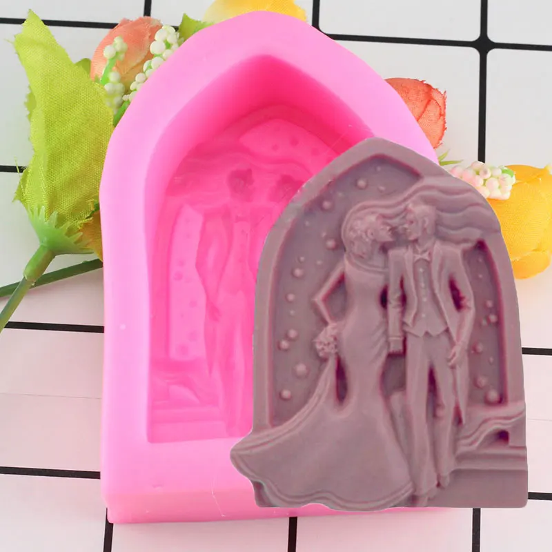 Wedding Bride Groom Shaped Silicone Cake Mold Chocolate Mold Sugar Craft Fondant Cake Tools Cake Decoration Mold
Wedding Bride Groom Shaped Silicone Cake Mold Chocolate Mold Sugar Craft Fondant Cake Tools Cake Decoration Mold