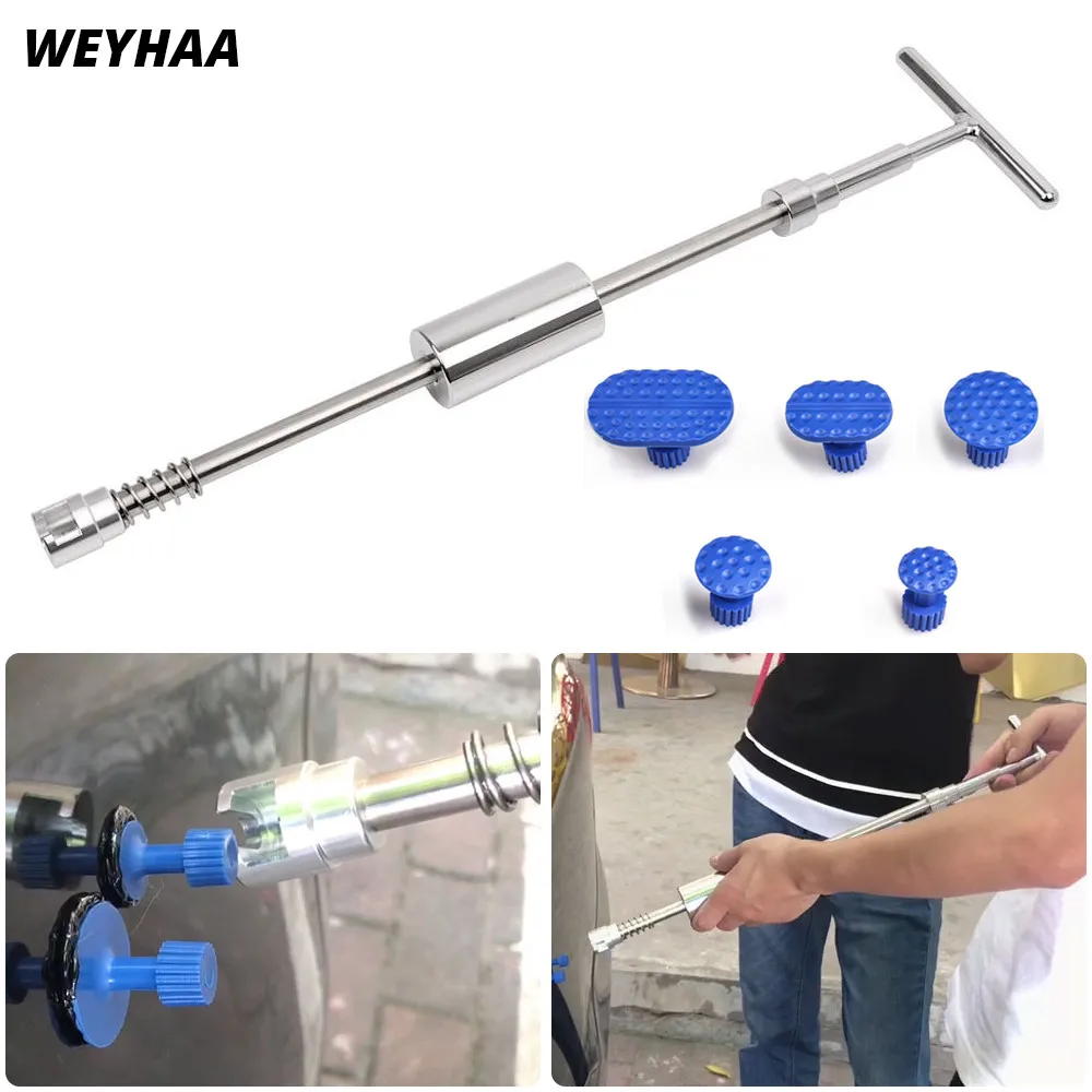 WEYHAA PDR tools Slide hammer Paintless dent repair tools dent removal auto body kit PDR dent repair tools +glue tabs free gift
WEYHAA PDR tools Slide hammer Paintless dent repair tools dent removal auto body kit PDR dent repair tools +glue tabs free gift
