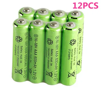 12PCS 1.2v 600mAh AAA remote control toy rechargeable NI-MH rechargeable battery AAA 1.2V 600mAh free shipping 
12PCS 1.2v 600mAh AAA remote control toy rechargeable NI-MH rechargeable battery AAA 1.2V 600mAh free shipping