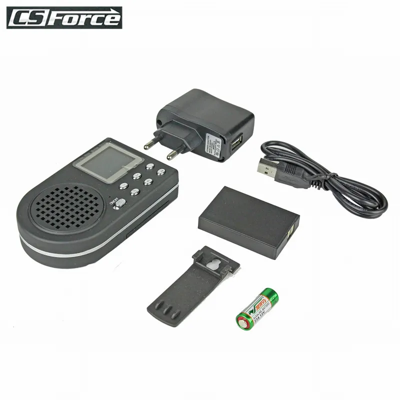 Tactical Airsoft Electronics LCD Hunting Decoy Bird Caller MP3 Player Bird Sound Lounspeaker Digital Hunting Equipment Portable
Tactical Airsoft Electronics LCD Hunting Decoy Bird Caller MP3 Player Bird Sound Lounspeaker Digital Hunting Equipment Portable
