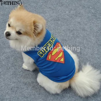 2015 new design hot sale pet Dog Vest Clothes SUPERMAN pattern Three colors and Different colors supply
2015 new design hot sale pet Dog Vest Clothes SUPERMAN pattern Three colors and Different colors supply