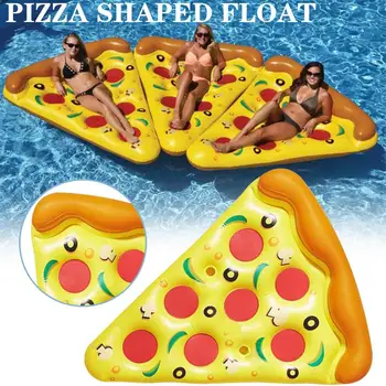 180*150cm Inflatable Pizza Shaped Swimming Pool Float Colorful Floating Bed Swimming Ring PVC Water Toy Seat
180*150cm Inflatable Pizza Shaped Swimming Pool Float Colorful Floating Bed Swimming Ring PVC Water Toy Seat