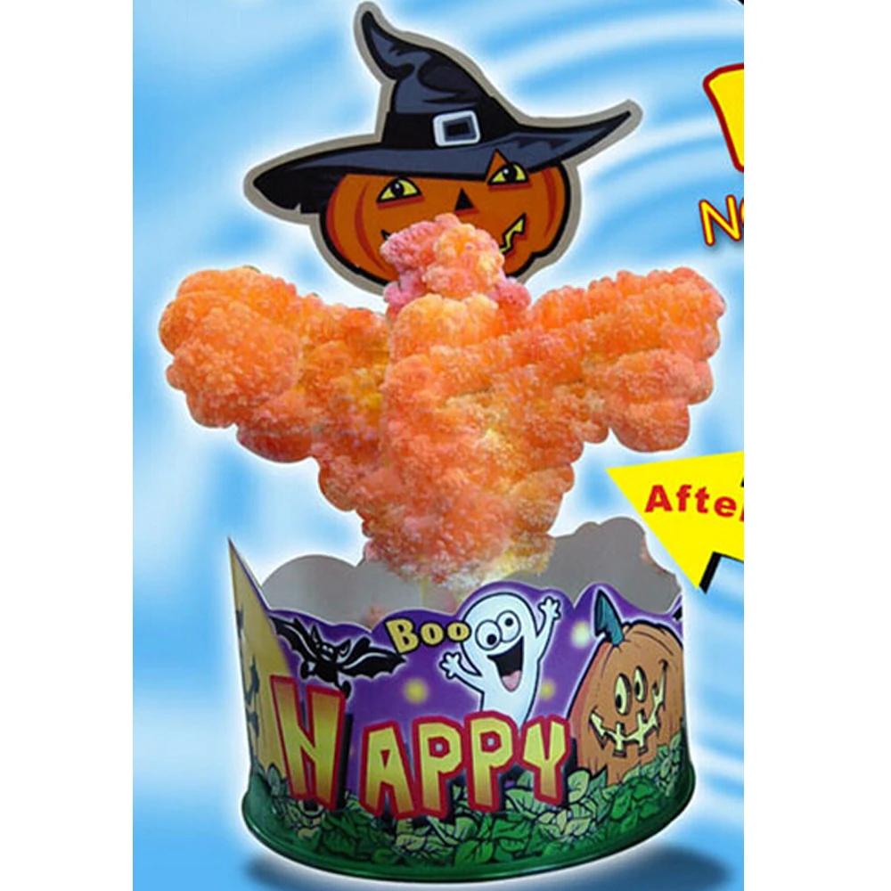 2019 160mm H Orange DIY Magic Growing Halloween Squash Trees Magical Crystal Paper Hallowmas Cuaurbit Tree Kit Science Kids Toys
2019 160mm H Orange DIY Magic Growing Halloween Squash Trees Magical Crystal Paper Hallowmas Cuaurbit Tree Kit Science Kids Toys
