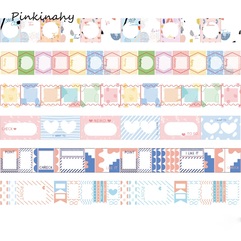 30mm*5m Cartoon pattern Week Planner Memo Pad Design Washi tape To Do List Masking tape School Supplies JD026
30mm*5m Cartoon pattern Week Planner Memo Pad Design Washi tape To Do List Masking tape School Supplies JD026