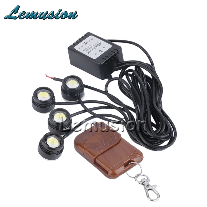 4x Car Strobe Eagle Eye with Wireless Remote For Peugeot 307 206 308 407 207 2008 3008 508 406 208 For Citroen C4 C5 C3 C2
4x Car Strobe Eagle Eye with Wireless Remote For Peugeot 307 206 308 407 207 2008 3008 508 406 208 For Citroen C4 C5 C3 C2