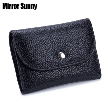 New Fashion Women Short Wallet Solid Lichi Leather Snap Card Holder Bag Simple Black Coin Purse Pocket Bag For Lady Carteira
New Fashion Women Short Wallet Solid Lichi Leather Snap Card Holder Bag Simple Black Coin Purse Pocket Bag For Lady Carteira