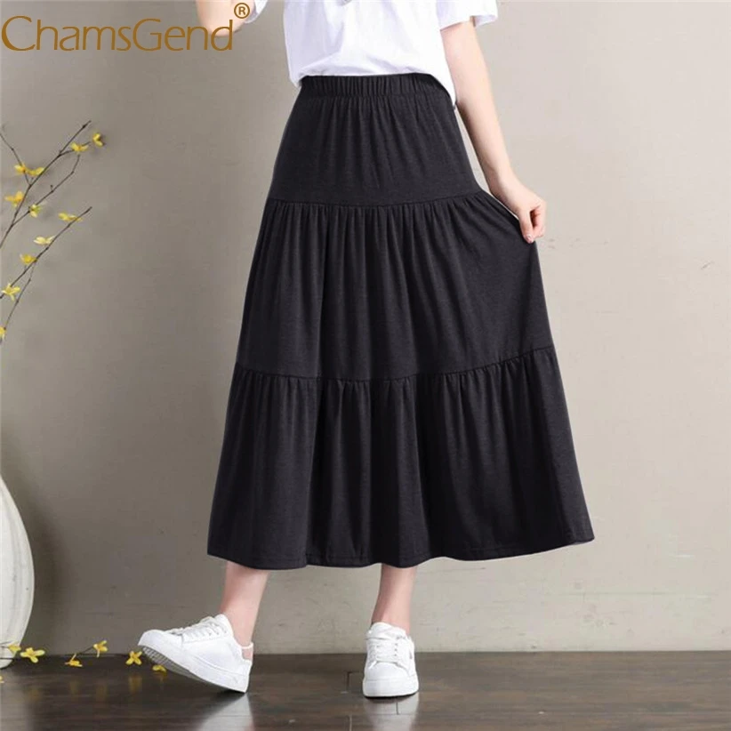 2019 Long Pleated skirts womens Summer Casual Women Skirt High Waist Elascity Party Skirt streetwear jupes femme 906
2019 Long Pleated skirts womens Summer Casual Women Skirt High Waist Elascity Party Skirt streetwear jupes femme 906