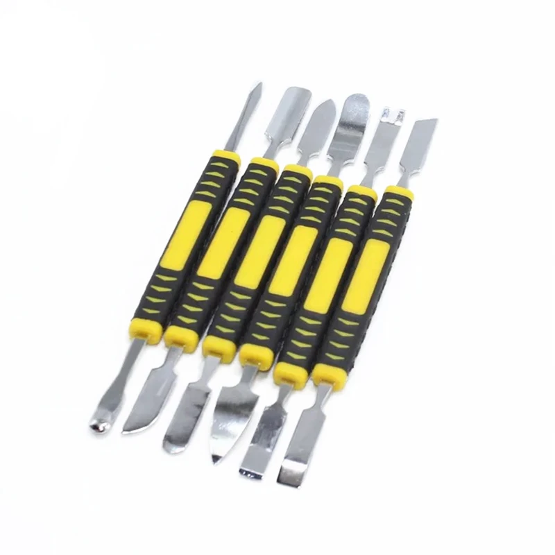 Jewii 6Pcs Metal Spudger Set Opening Repair Tool Kits for Mobile Phone Laptop Tablet Mobile Phone
Jewii 6Pcs Metal Spudger Set Opening Repair Tool Kits for Mobile Phone Laptop Tablet Mobile Phone