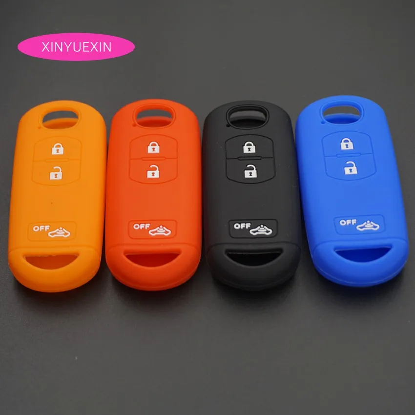 Xinyuexin Silicone Car Key Cover FOB Case For Mazda 2 3 5 6 CX5 CX-5 M2 M3 M5 M6 GT 2015 2016 With 3 Buttons Key Car-styLing
Xinyuexin Silicone Car Key Cover FOB Case For Mazda 2 3 5 6 CX5 CX-5 M2 M3 M5 M6 GT 2015 2016 With 3 Buttons Key Car-styLing