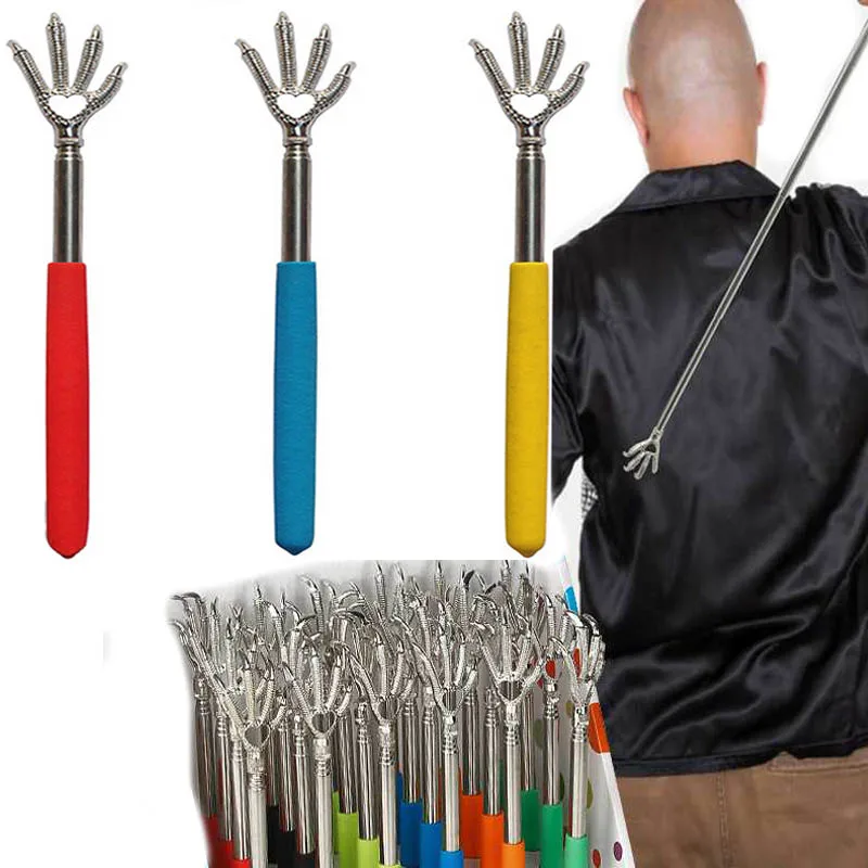 hand Practical Handy Stainless Pen Clip Back Scratcher Telescopic Pocket Scratching Massage Kit Bear Claw Back Scratcher
hand Practical Handy Stainless Pen Clip Back Scratcher Telescopic Pocket Scratching Massage Kit Bear Claw Back Scratcher
