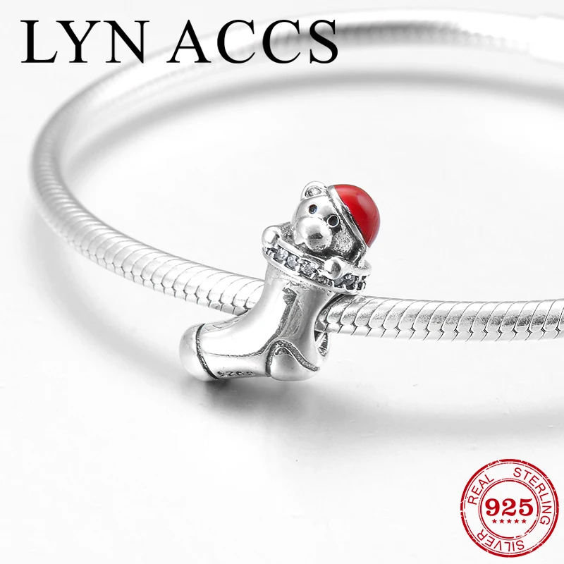 2019 New DIY Gift 925 Sterling Silver Cute Christmas stocking Fine Beads Jewelry Making Fit Original Pandora Charms Bracelet
2019 New DIY Gift 925 Sterling Silver Cute Christmas stocking Fine Beads Jewelry Making Fit Original Pandora Charms Bracelet