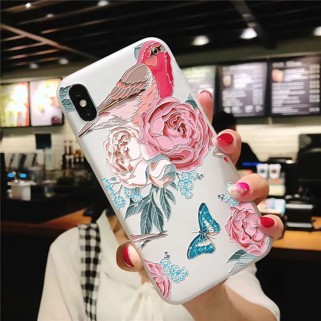 3D Relief Floral Case For Huawei P30 P8 Lite mini P9 P10 P20 Mate 10 20 Pro Y6 2017 Y9 2018 For Honor 7A Pro 8X 9 10 Lite Cover
3D Relief Floral Case For Huawei P30 P8 Lite mini P9 P10 P20 Mate 10 20 Pro Y6 2017 Y9 2018 For Honor 7A Pro 8X 9 10 Lite Cover