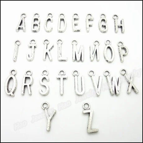 Wholesale Mix 520 pcs Vintage Charms Letter Pendant Fit Bracelets Necklace DIY Metal Jewelry Making
Wholesale Mix 520 pcs Vintage Charms Letter Pendant Fit Bracelets Necklace DIY Metal Jewelry Making