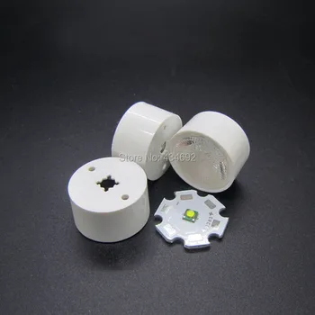 50pcs White 15 30 45 60 Degree 19.7MM PMMA Led Lens Reflector Collimator For Cree XPE XPG XPL 3535 3030 Led Lamp Lights
50pcs White 15 30 45 60 Degree 19.7MM PMMA Led Lens Reflector Collimator For Cree XPE XPG XPL 3535 3030 Led Lamp Lights