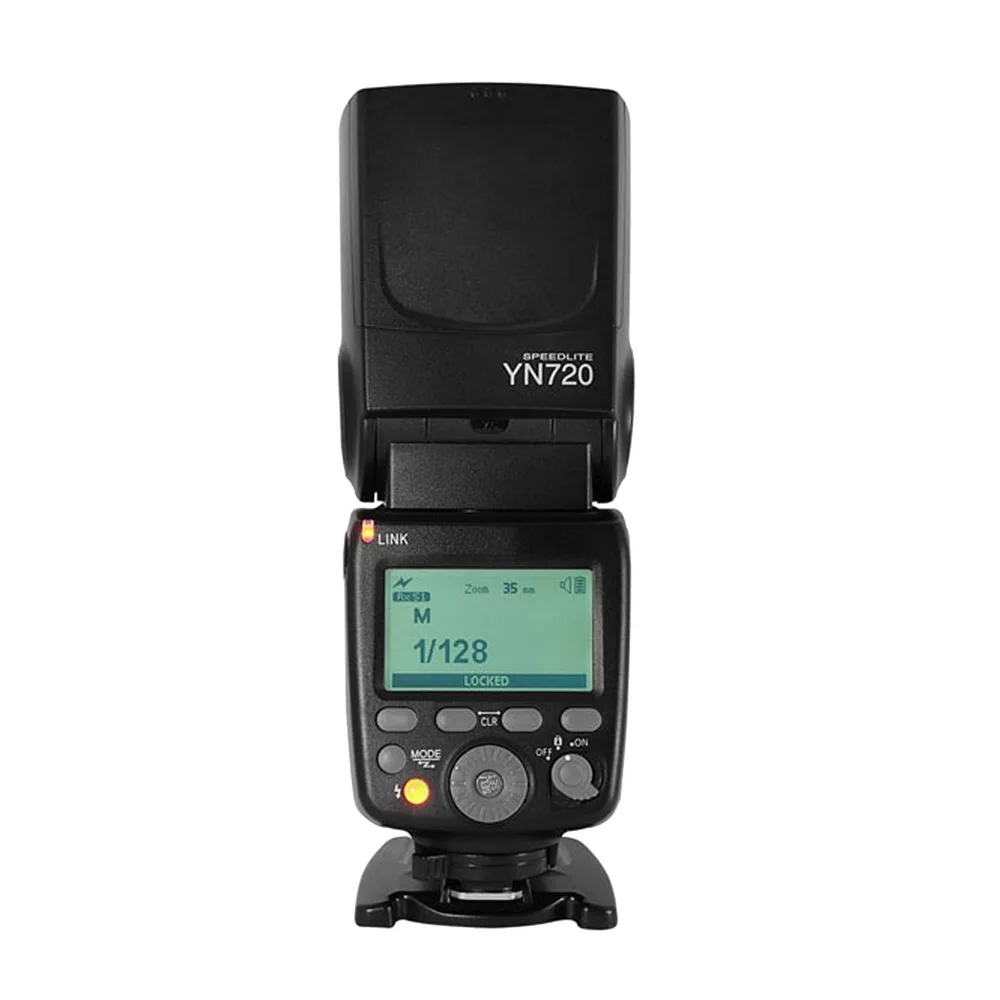 Литиевая вспышка YONGNUO YN720 2018 Вспышка Speedlite с литий ионным аккумулятором для Canon Nikon