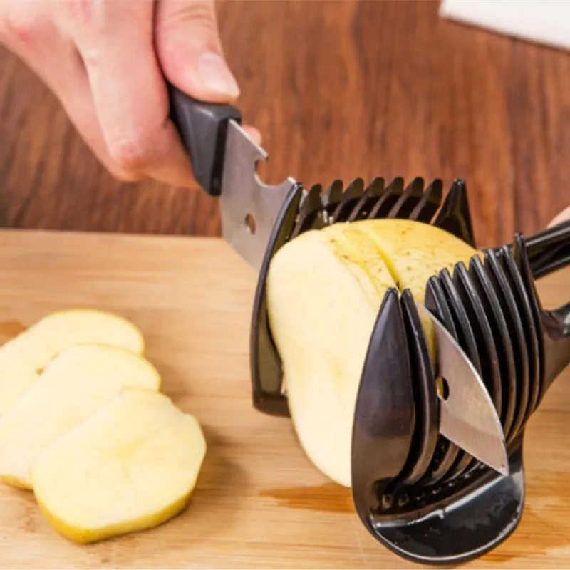 Kitchen Tools Fruit Vegetable Gadgets Tomato Holder Slicer Guide Potato Onion Lemon Cutter Orange Shredders Slicers
Kitchen Tools Fruit Vegetable Gadgets Tomato Holder Slicer Guide Potato Onion Lemon Cutter Orange Shredders Slicers