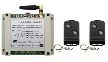 DC12V 24V 36V 48V 10A 2CH RF Wireless Remote Control Switch Transmitter with Two-button Receiver for Appliances Gate Garage Door
DC12V 24V 36V 48V 10A 2CH RF Wireless Remote Control Switch Transmitter with Two-button Receiver for Appliances Gate Garage Door