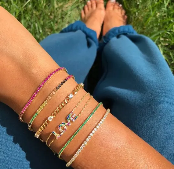 2019 Top Quality gold silver color luxury Jewelry open adjust size fashion 3A round CZ zirconia tennis Bracelet Bangle For Women
2019 Top Quality gold silver color luxury Jewelry open adjust size fashion 3A round CZ zirconia tennis Bracelet Bangle For Women