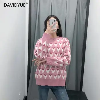 Pullover pink oversized sweater women winter clothes long sleeve knitted christmas sweater korean woemns clothing 2019 fall
Pullover pink oversized sweater women winter clothes long sleeve knitted christmas sweater korean woemns clothing 2019 fall