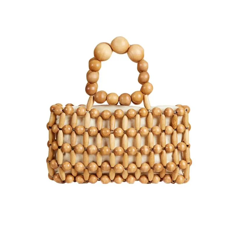 Fashion Wood Bead Messenger Bag Clutch Purse Wallet Handbag for Women Girl Summer Beach Bags Lady handbag
Fashion Wood Bead Messenger Bag Clutch Purse Wallet Handbag for Women Girl Summer Beach Bags Lady handbag