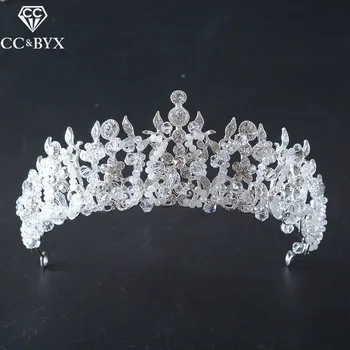CC Tiaras And Crowns Luxury Baroque Style Handmade Wedding Hair Accessories For Bride Engagement High Quality Jewelry Gift HG706
CC Tiaras And Crowns Luxury Baroque Style Handmade Wedding Hair Accessories For Bride Engagement High Quality Jewelry Gift HG706
