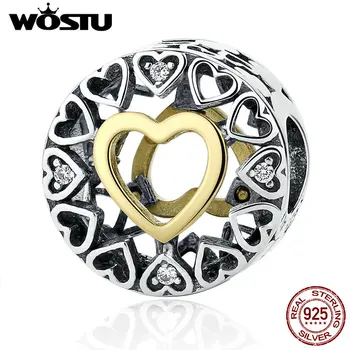 WOSTU New Collection Loving Circle Beads Charms for Jewelry Making Genuine 925 Sterling Silver Free Shipping BLC050
WOSTU New Collection Loving Circle Beads Charms for Jewelry Making Genuine 925 Sterling Silver Free Shipping BLC050
