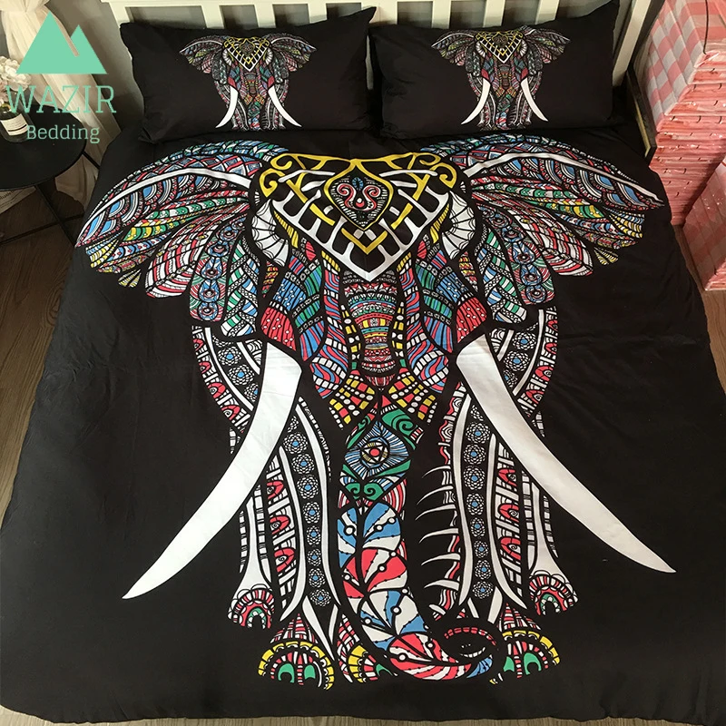 WAZIR Ganesha 3D Printing Ethnic Style Bedding Set Duvet Cover Set Pillowcases Comforter Bedding Sets Home Textile Bedclothes
WAZIR Ganesha 3D Printing Ethnic Style Bedding Set Duvet Cover Set Pillowcases Comforter Bedding Sets Home Textile Bedclothes