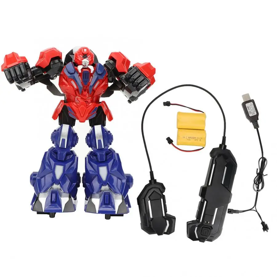 Remote Control Robot Toy Electric Battle Boxing Machine with Interesting Sound and Light Effects for Children's Wonderful Gift
Remote Control Robot Toy Electric Battle Boxing Machine with Interesting Sound and Light Effects for Children's Wonderful Gift