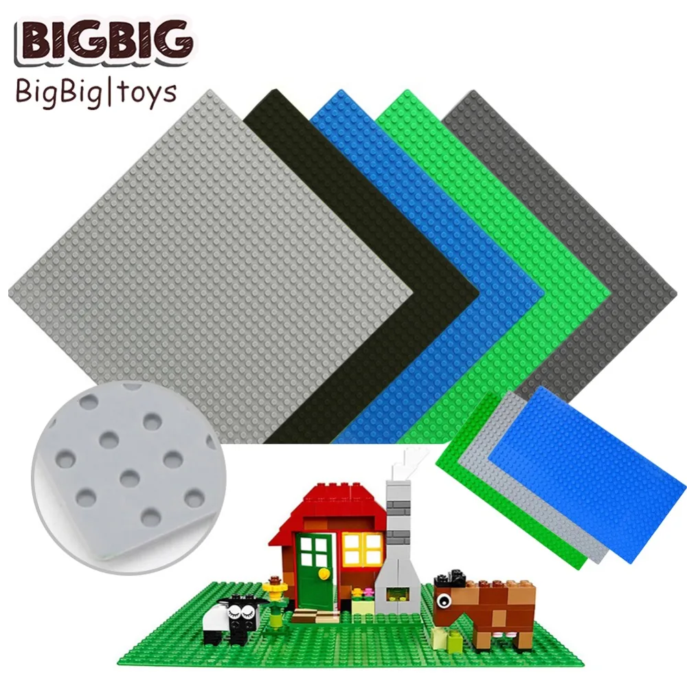 Base Plate 32*32 16*16 dots LegoING Building Blocks bricks 6 Colors Education Toy Figures Compatible With Legoes Small particles
Base Plate 32*32 16*16 dots LegoING Building Blocks bricks 6 Colors Education Toy Figures Compatible With Legoes Small particles